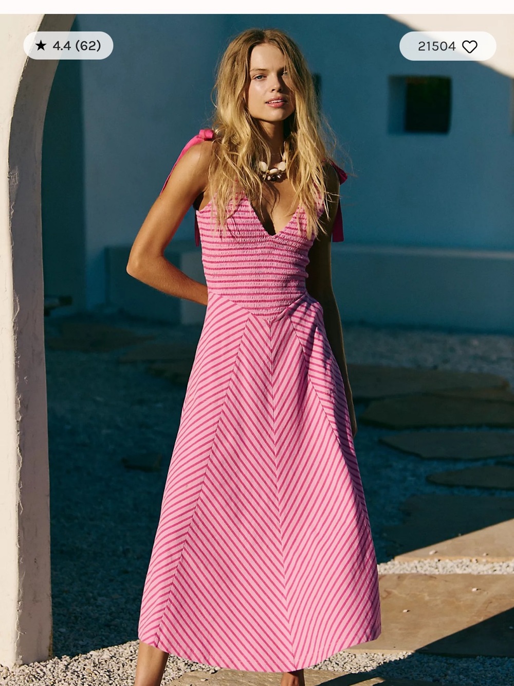 Free people Cecelia Midi Dress